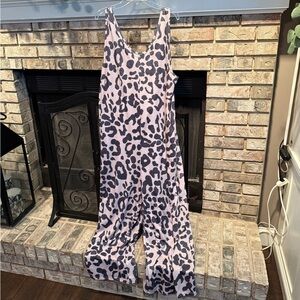 Animal print knit jumper, black multi, size XLarge, EUC